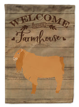 Load image into Gallery viewer, American Lamancha Goat Welcome Garden Flag – Decorative Outdoor Yard Flag CK6829GF