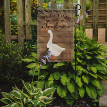 Load image into Gallery viewer, Embden Goose Welcome Garden Flag – Decorative Outdoor Yard Flag CK6836GF