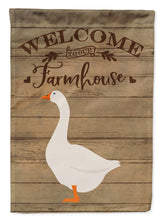 Load image into Gallery viewer, Embden Goose Welcome Garden Flag – Decorative Outdoor Yard Flag CK6836GF
