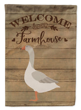 Load image into Gallery viewer, Steinbacher Goose Welcome Flag Canvas House Size CK6838CHF
