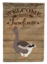 Load image into Gallery viewer, Toulouse Goose Welcome Flag Canvas House Size CK6841CHF