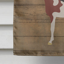 Load image into Gallery viewer, Pinto Horse Welcome Flag Canvas House Size CK6851CHF