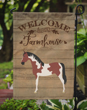 Load image into Gallery viewer, Pinto Horse Welcome Garden Flag – Decorative Outdoor Yard Flag CK6851GF