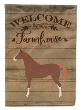 Load image into Gallery viewer, Hanoverian Horse Welcome Flag Canvas House Size CK6853CHF