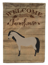 Load image into Gallery viewer, Welsh Pony Horse Welcome Flag Canvas House Size CK6854CHF