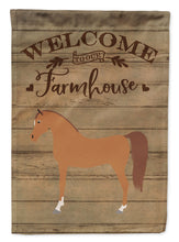 Load image into Gallery viewer, Arabian Horse Welcome Flag Canvas House Size CK6855CHF