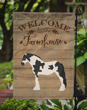 Load image into Gallery viewer, Cyldesdale Horse Welcome Garden Flag – Decorative Outdoor Yard Flag CK6856GF