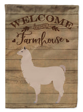 Load image into Gallery viewer, Llama Welcome Flag Canvas House Size CK6860CHF