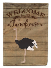Load image into Gallery viewer, Common Ostrich Welcome Garden Flag – Decorative Outdoor Yard Flag CK6868GF