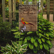Load image into Gallery viewer, Golden or Chinese Pheasant Welcome Garden Flag – Decorative Outdoor Yard Flag CK6872GF