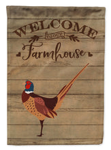 Load image into Gallery viewer, Ring-necked Common Pheasant Welcome Flag Canvas House Size CK6874CHF