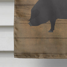 Load image into Gallery viewer, Devon Large Black Pig Welcome Flag Canvas House Size CK6875CHF