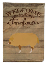 Load image into Gallery viewer, Hungarian Mangalica Pig Welcome Garden Flag – Decorative Outdoor Yard Flag CK6878GF