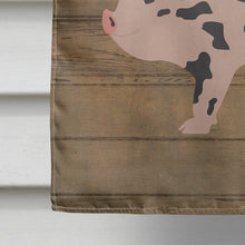 Load image into Gallery viewer, Mini Miniature Pig Welcome Flag Canvas House Size CK6879CHF