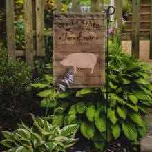 Load image into Gallery viewer, English Large White Pig Welcome Garden Flag – Decorative Outdoor Yard Flag CK6882GF
