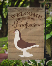 Load image into Gallery viewer, Large Pigeon Welcome Garden Flag – Decorative Outdoor Yard Flag CK6887GF