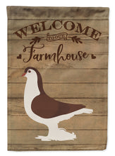 Load image into Gallery viewer, Large Pigeon Welcome Garden Flag – Decorative Outdoor Yard Flag CK6887GF