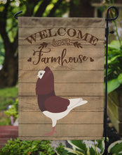 Load image into Gallery viewer, Capuchin Red Pigeon Welcome Garden Flag – Decorative Outdoor Yard Flag CK6892GF