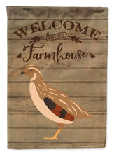 Load image into Gallery viewer, Golden Phoenix Quail Welcome Garden Flag – Decorative Outdoor Yard Flag CK6899GF