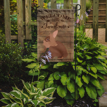 Load image into Gallery viewer, Lionhead Rabbit Welcome Garden Flag – Decorative Outdoor Yard Flag CK6904GF
