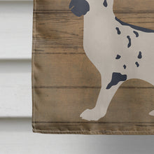 Load image into Gallery viewer, English Spot Rabbit Welcome Flag Canvas House Size CK6905CHF