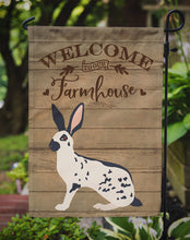 Load image into Gallery viewer, English Spot Rabbit Welcome Garden Flag – Decorative Outdoor Yard Flag CK6905GF