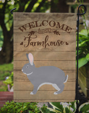 Load image into Gallery viewer, Giant Chinchilla Rabbit Welcome Garden Flag – Decorative Outdoor Yard Flag CK6910GF