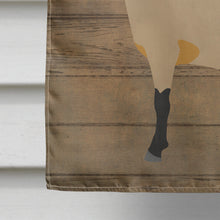 Load image into Gallery viewer, Hampshire Down Sheep Welcome Flag Canvas House Size CK6920CHF