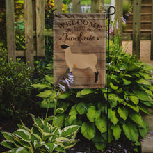 Load image into Gallery viewer, Hampshire Down Sheep Welcome Garden Flag – Decorative Outdoor Yard Flag CK6920GF