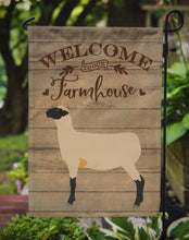 Load image into Gallery viewer, Hampshire Down Sheep Welcome Garden Flag – Decorative Outdoor Yard Flag CK6920GF