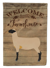 Load image into Gallery viewer, Hampshire Down Sheep Welcome Garden Flag – Decorative Outdoor Yard Flag CK6920GF