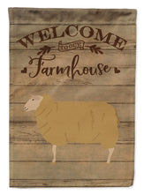 Load image into Gallery viewer, East Friesian Sheep Welcome Flag Canvas House Size CK6921CHF