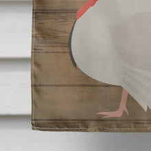 Load image into Gallery viewer, White Holland Turkey Welcome Flag Canvas House Size CK6927CHF