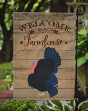 Load image into Gallery viewer, Norfolk Black Turkey Welcome Garden Flag – Decorative Outdoor Yard Flag CK6929GF