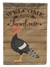 Load image into Gallery viewer, Marragansett Turkey Welcome Flag Canvas House Size CK6931CHF