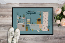 Load image into Gallery viewer, Mastiff in Bathtub Doormat - 24x36 Decorative Floor Mat – Indoor/Outdoor Rug with Artistic Flair CK7440JMAT