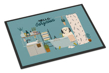 Load image into Gallery viewer, Lowchen in Bathtub Doormat - 18x27 Decorative Floor Mat – Indoor/Outdoor Rug with Artistic Flair CK7441MAT