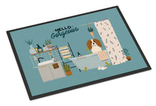 Load image into Gallery viewer, Cavalier Spaniel in Bathtub Doormat - 18x27 Decorative Floor Mat – Indoor/Outdoor Rug with Artistic Flair CK7480MAT
