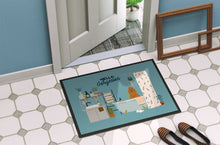 Load image into Gallery viewer, Red Cocker Spaniel in Bathtub Doormat - 24x36 Decorative Floor Mat – Indoor/Outdoor Rug with Artistic Flair CK7517JMAT