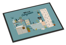 Load image into Gallery viewer, Smooth Fox Terrier in Bathtub Doormat - 18x27 Decorative Floor Mat – Indoor/Outdoor Rug with Artistic Flair CK7520MAT