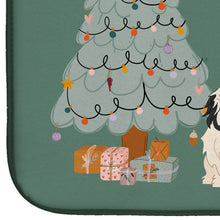 Load image into Gallery viewer, Lowchen Christmas Everyone Dish Drying Mat – Absorbent, Artistic Kitchen Essentials CK7582DDM