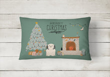 Load image into Gallery viewer, Lowchen Christmas Everyone Canvas Fabric Decorative Pillow CK7582PW1216