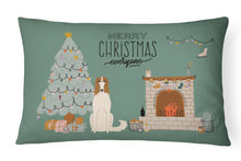 Load image into Gallery viewer, Borzoi Christmas Everyone Canvas Fabric Decorative Pillow CK7586PW1216