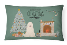 Load image into Gallery viewer, South Russian Sheepdog Christmas Everyone Canvas Fabric Decorative Pillow CK7587PW1216
