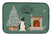 Load image into Gallery viewer, Russo-European Laika Spitz Christmas Everyone Dish Drying Mat – Absorbent, Artistic Kitchen Essentials CK7592DDM