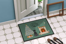 Load image into Gallery viewer, Black Standard Schnauzer Christmas Everyone Doormat - 18x27 Decorative Floor Mat – Indoor/Outdoor Rug with Artistic Flair CK7595MAT