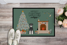 Load image into Gallery viewer, Salt and Pepper Standard Schnauzer Christmas Everyone Doormat - 24x36 Decorative Floor Mat – Indoor/Outdoor Rug with Artistic Flair CK7596JMAT
