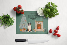 Load image into Gallery viewer, Bernese Mountain Dog Christmas Everyone Glass Cutting Boards – Durable, Decorative Kitchen Art Large CK7599LCB