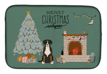 Load image into Gallery viewer, Greater Swiss Mountain Dog Christmas Everyone Dish Drying Mat – Absorbent, Artistic Kitchen Essentials CK7600DDM