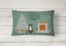 Load image into Gallery viewer, Greater Swiss Mountain Dog Christmas Everyone Canvas Fabric Decorative Pillow CK7600PW1216